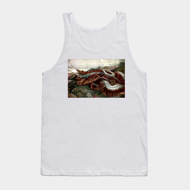 Jungle Book - Kaa the Python - Detmold Brothers Tank Top by forgottenbeauty